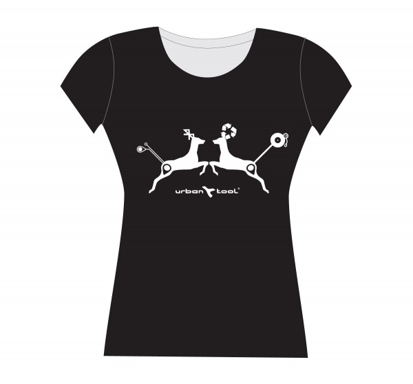 Damen-T-Shirt Urban Tool designShirt "artificial animal" 